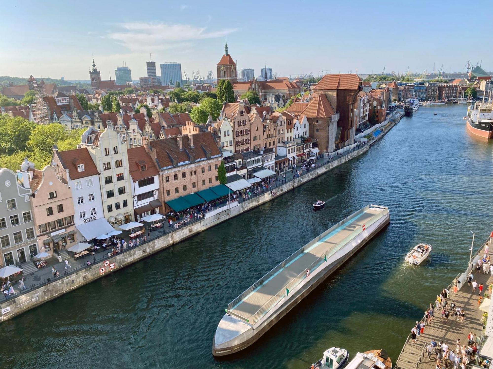 Hello Apartments Amazing River View 4 Bedrooms & Balcony Gdansk Ngoại thất bức ảnh